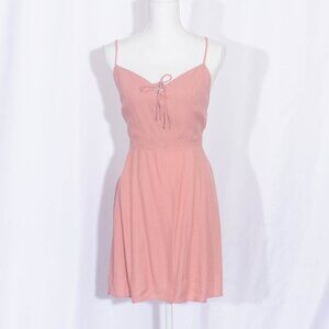 REFORMATION Lace Up Mini Dress Size 12